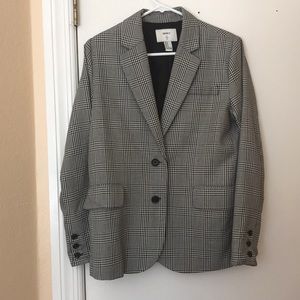 Checked Blazer